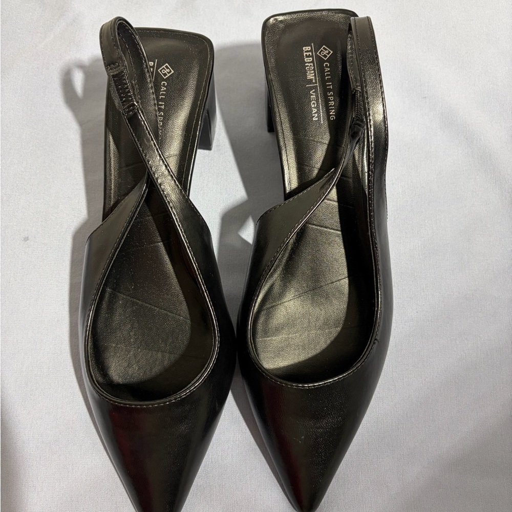 Call It Spring Elegant Black Heels